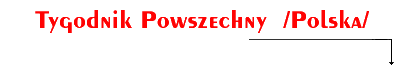 Tygodnik powszechny /Polska/